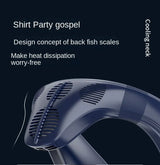 Rechargeable Semiconductor Bladeless Turbo Neck Fan