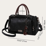 Yogodlns Women's Crossbody Bag With Removable Strap