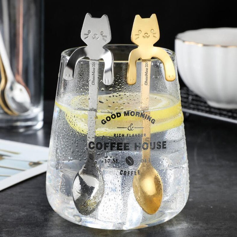 Desserts/Coffee Mini Cat Spoon.