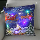 LED Christmas Pillowcase Cushion Covers.