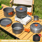 Ultralight Aluminum Camping Cookware With Storage Bag
