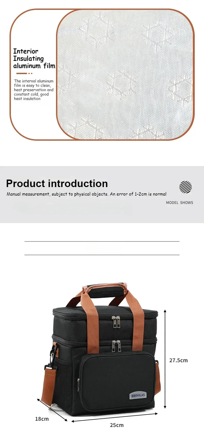 Insulated Large Capacity Lunch Box
