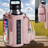 Women Or Men's Magnetic Fitness Water Bottle Bag With Adjustable Shoulder Straps