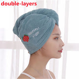 Microfiber Anti-Frizz Hair Towel