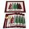 Christmas linen Table place mats