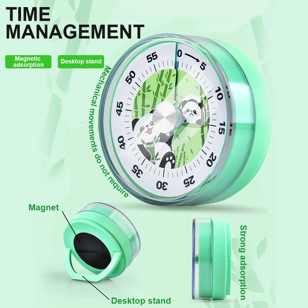 60 Minute Magnetic Clock Timer With Alarm