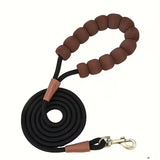 Heavy Duty Durable Rope Leash With Soft Handle for Small, Medium Pets
