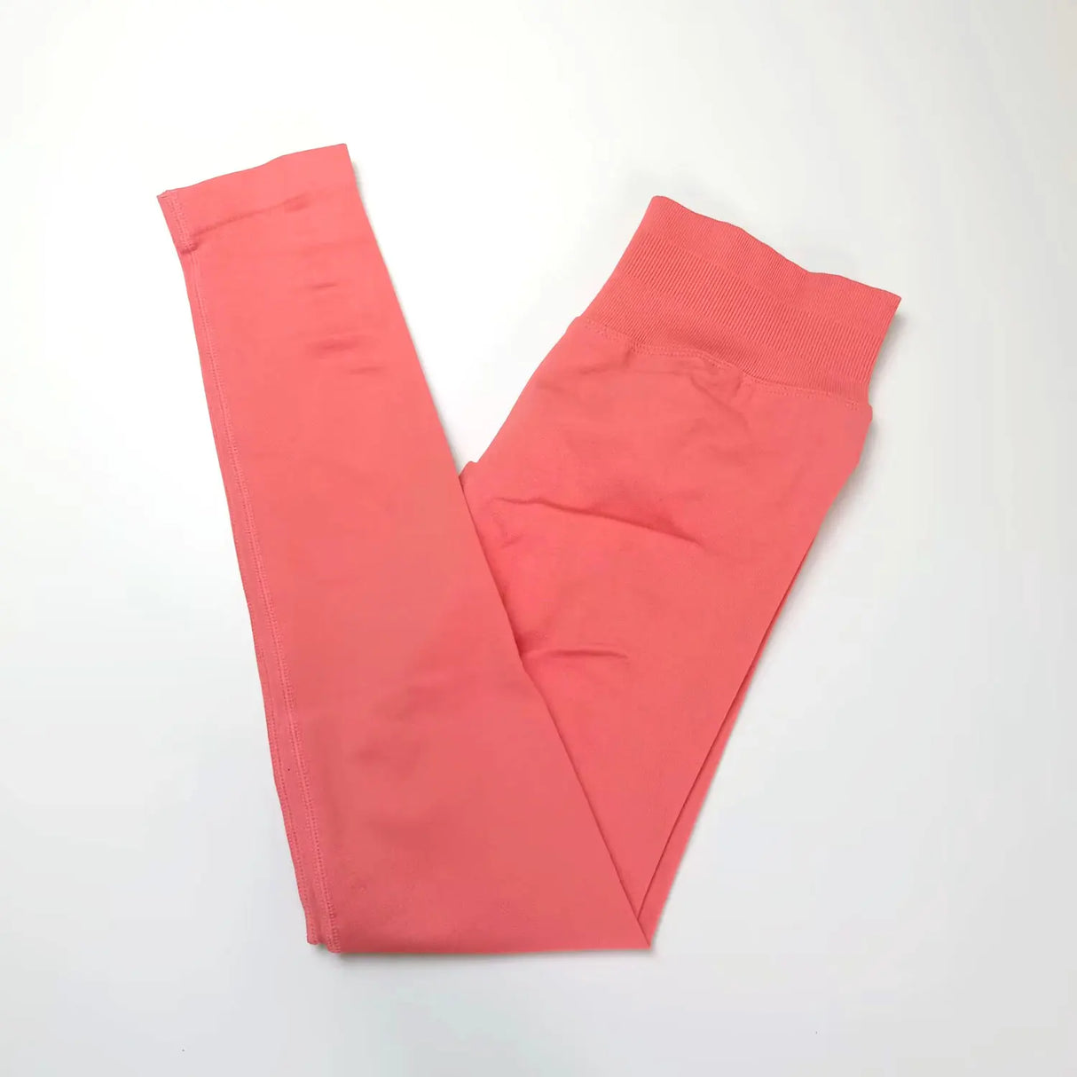 NCLAGEN Low Ribbed Band Seamless Scrunch Bum Impact Leggings