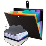 Plastic A4 Accordion Paper Organizer Folder