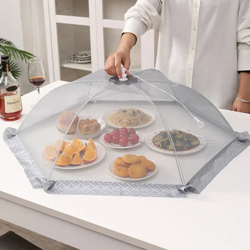 Foldable Mesh Food Cover For Picnics