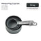 Multicolor 4pcs Stainless Steel Handle Measuring Cup Or spoons.