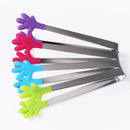 Stainless Steel/Silicone Heat Resistant Tongs
