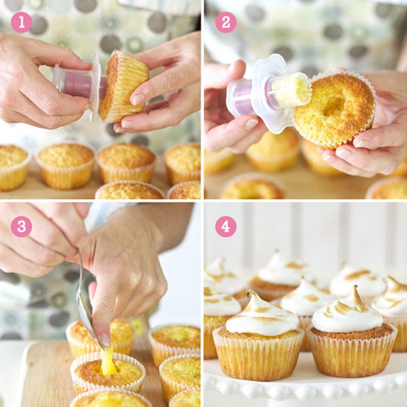 SILIKOLOVE  Decorating Cupcake Corer.