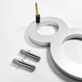 Outdoor  8 Inch Silver/Black 20cm Letters Or Numbers 0-9 For House Address