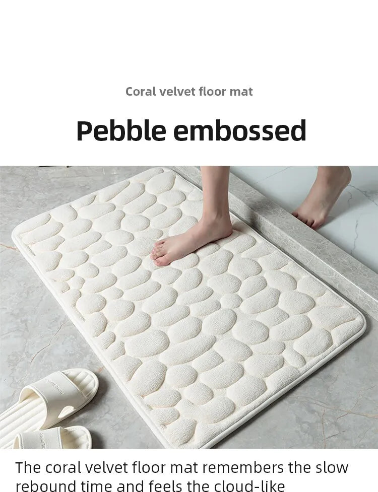 Memory Foam Non-Slip, Absorbing Bathroom/Kitchen Mat