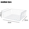Multifunctional Iron bottom hanging Storage basket