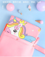 Children's Cartoon Raincoat With Backpack Space