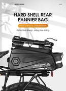 Waterproof 3 in 1rear bike bag. Reflective, 20L capacity