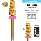 3/32" MagiBling Professional Manicure Nail Drill Bits for Hard Acrylic Gel