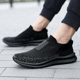 Men's Breathable Slip On Walking Sneakers.