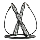 MOGOLD Durable Steel Wire Knot-Free Fitness Non-Slip Jump Rope |