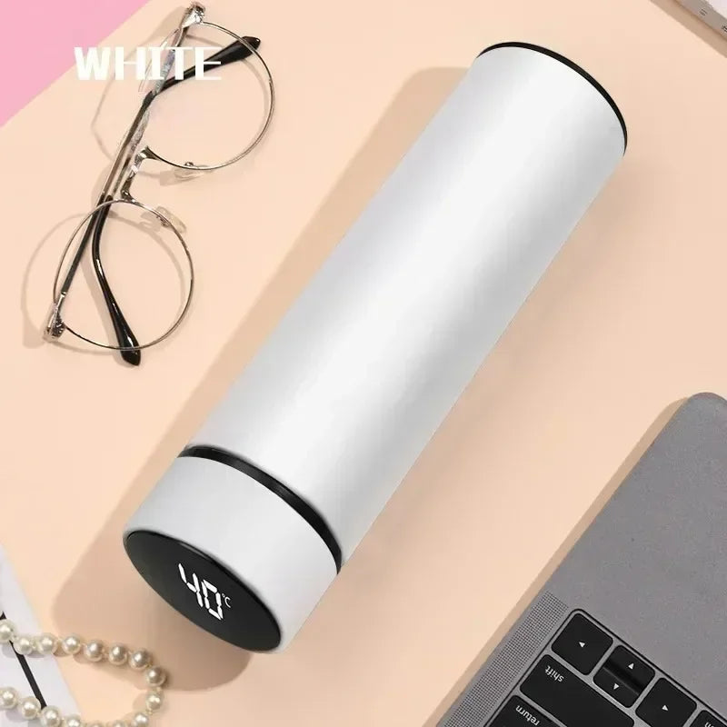 500ml Stainless Steel Thermos Bottle with LED Digital Temperature Display