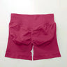 NCLAGEN 4.5" Women's  Low Ribbed Band Scrunch Butt Seamless Impact Shorts