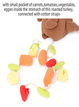 Pet Snuffle Roasted Turkey Toy