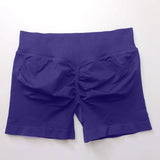 NCLAGEN 4.5" Women's  Low Ribbed Band Scrunch Butt Seamless Impact Shorts