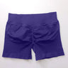 NCLAGEN 4.5" Women's  Low Ribbed Band Scrunch Butt Seamless Impact Shorts