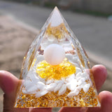 Energy Generator Orgone Pyramid For Meditaion.