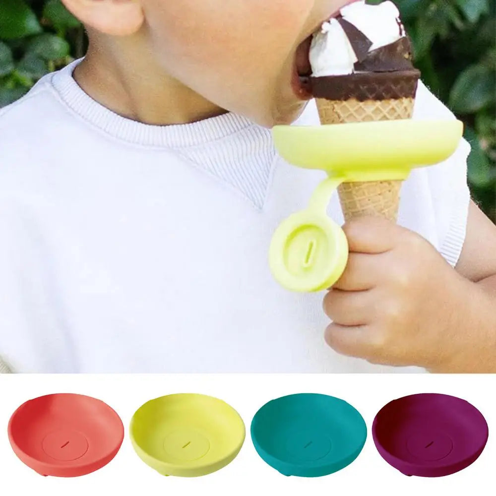 Colorful Silicone Drip Free Popsicle Holder