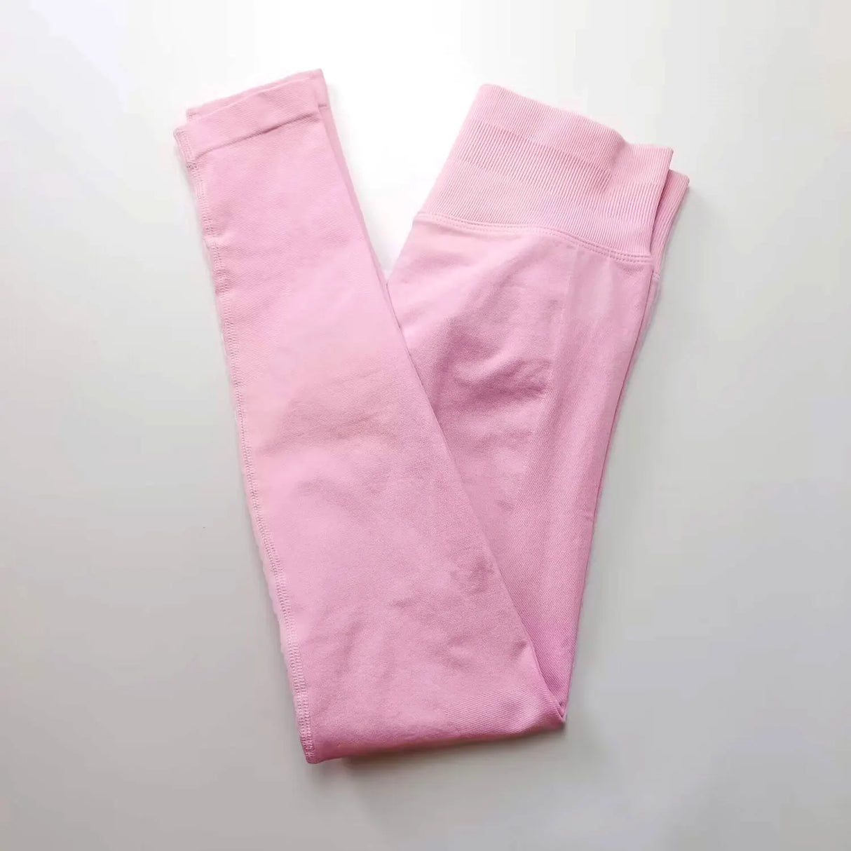 NCLAGEN Low Ribbed Band Seamless Scrunch Bum Impact Leggings