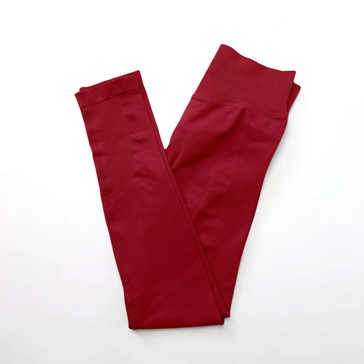 NCLAGEN Low Ribbed Band Seamless Scrunch Bum Impact Leggings