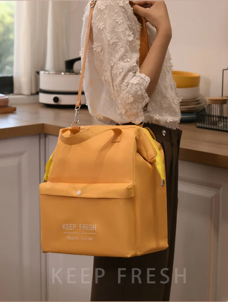 Large Waterproof Insulated Lunch Bag