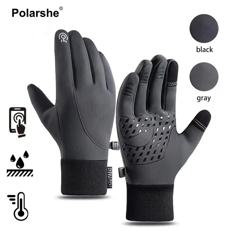 Men's Waterproof Winter Touchscreen Gloves