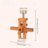 2 in 1 Woodworking Cabinet Door Installation Rebounding Device Drilling Tool