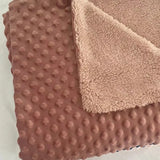 75*100cm Newborn Baby Soft Warm Velvet Blanket