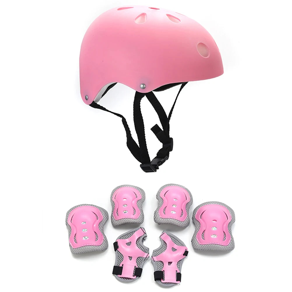 Children's Protective Body Gear And Breathable Helmet With EPS material for cushioning and shock absorption