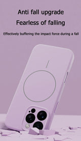 Liquid Soft Silicone Magsafe Wireless Charge Magnetic Case For iPhone 16 Plus 15 14 13 12 Pro Max 11 Cover