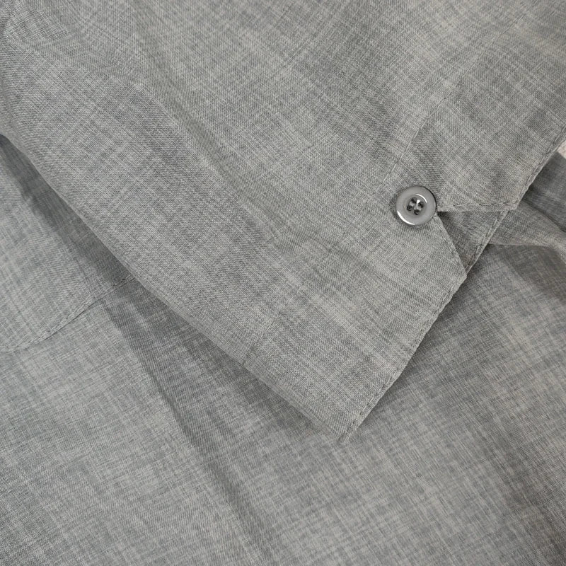 Men's Casual Short Sleeved Cotton Linen Shirts