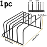 5-Tier  Carbon Steel Kitchen Cutting Board Or Pot Lid Rack