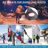 Tungsten Steel 10 Studs Ice Cleats for Shoes and Boots
