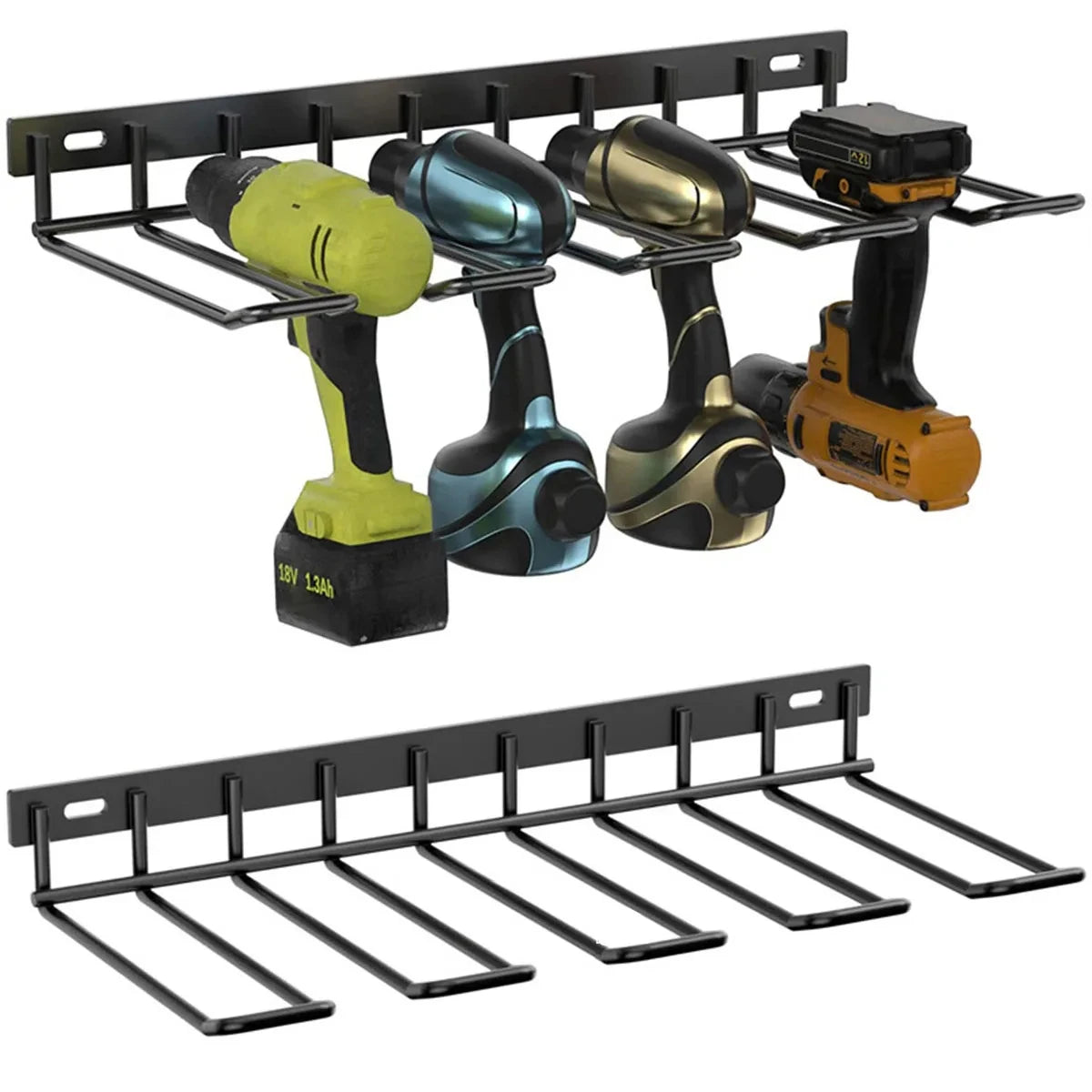Wall Mounted Power Tool Organizer
