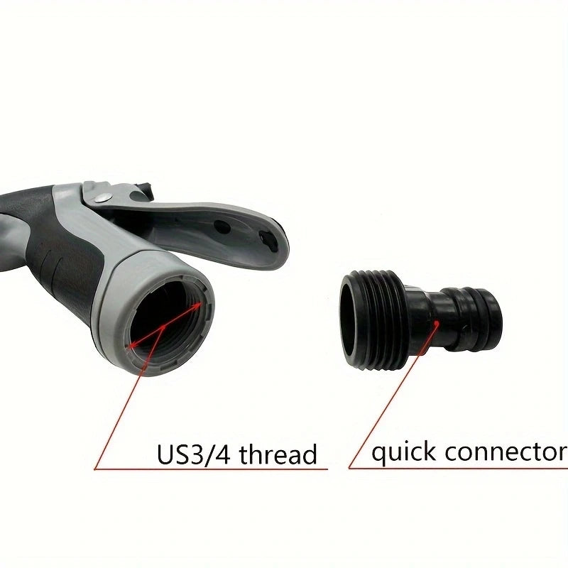 High Pressure Multi-Function Garden Nozzle with Soap Container