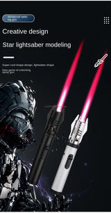 Metal Outdoor Windproof Butane 360° Lightsaber