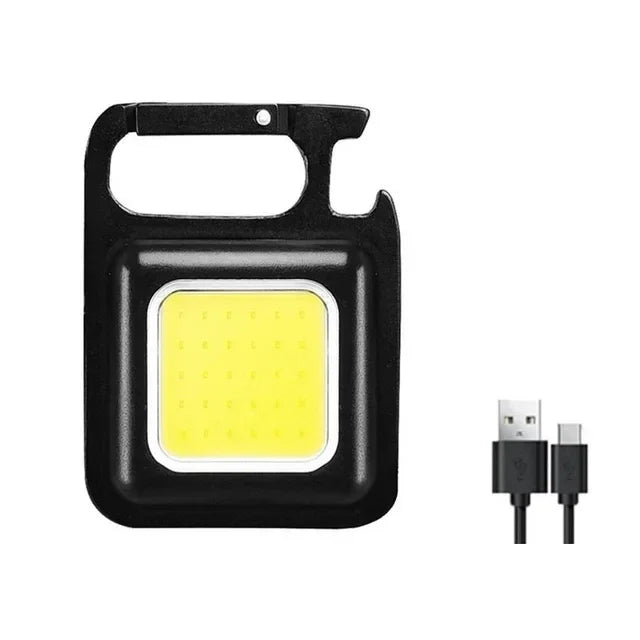 Powerful Headlamp With COB LED Built-in Type-C Rechargeable Battery