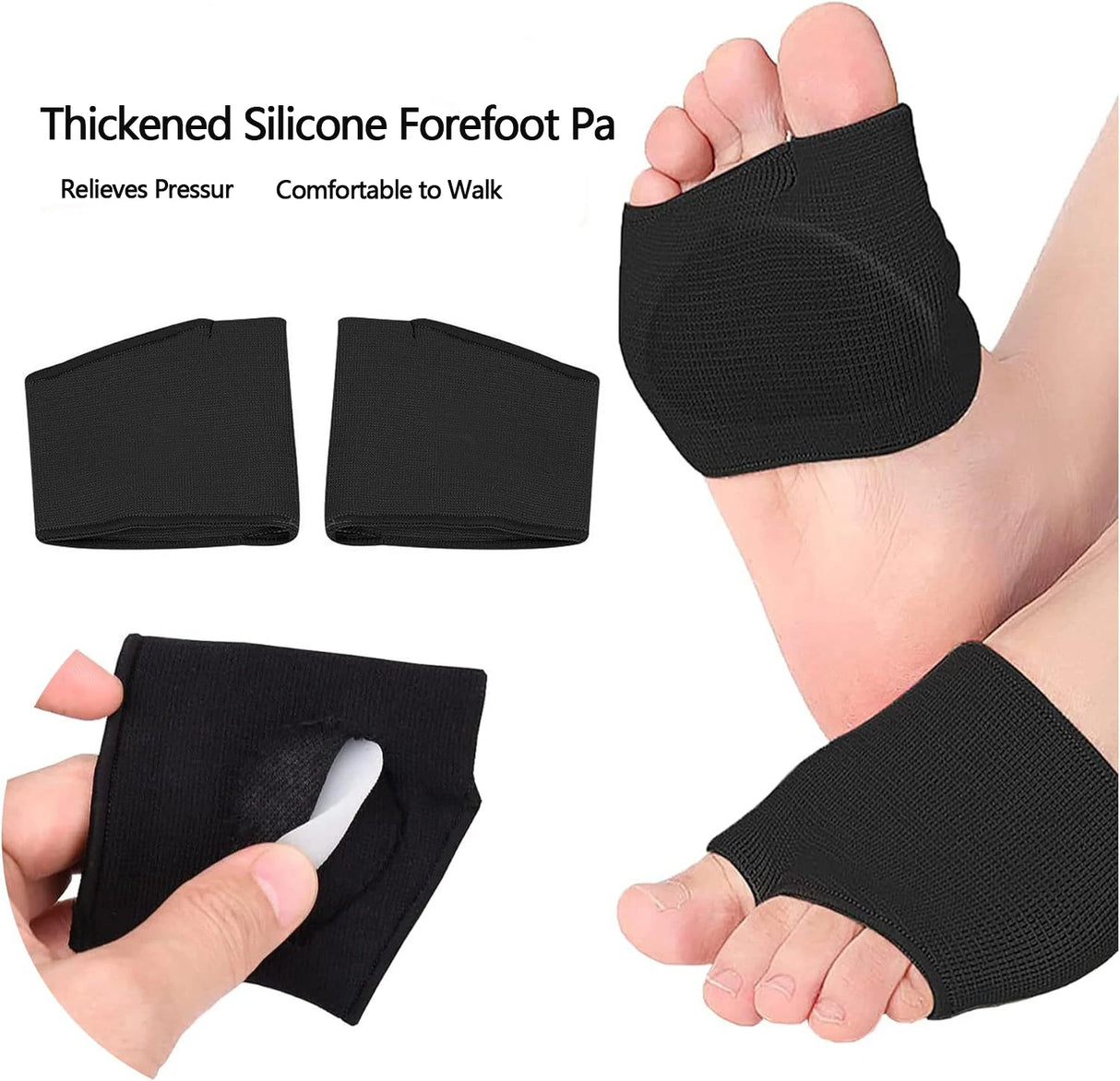 Silicone Forefoot Cushion Pads