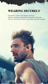 Bone Conduction  Bluetooth MP3-IPX8 Wireless Headset Waterproof For Swimming