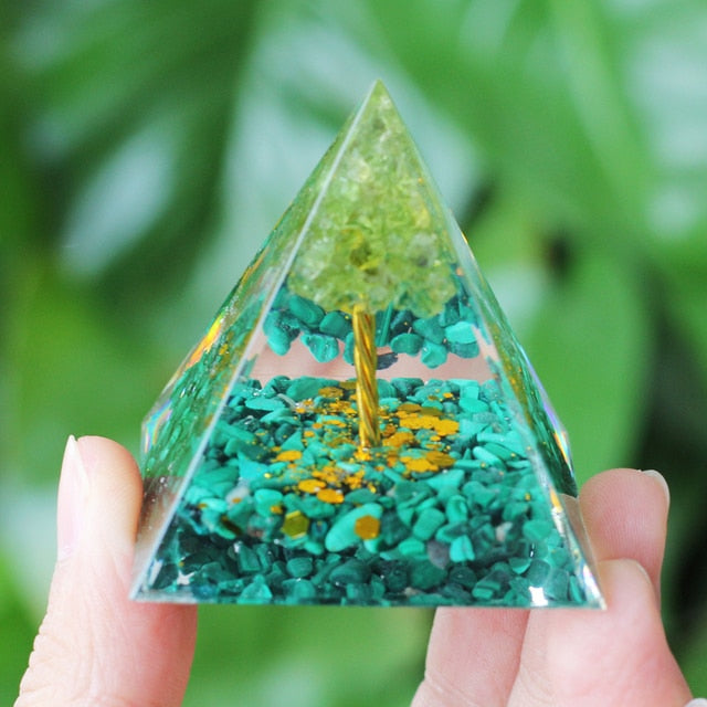 Energy Generator Orgone Pyramid For Meditaion.